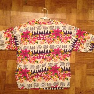 Floral/Tribal Tee