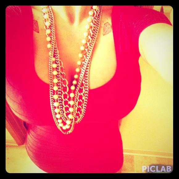Red HOT bebe dress