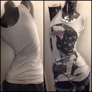 Pretty girl glamour top