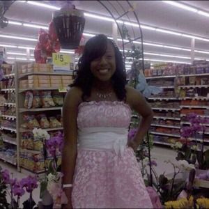 Pink and White Betsey Johnson Dress