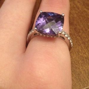 Sterling silver Tacori cocktail ring