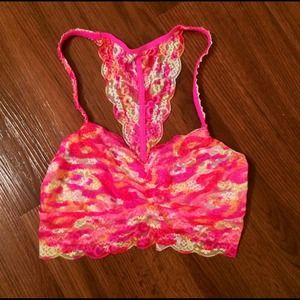 Multi-Colored Lace Bralette