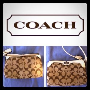 Authentic coach wristlet
