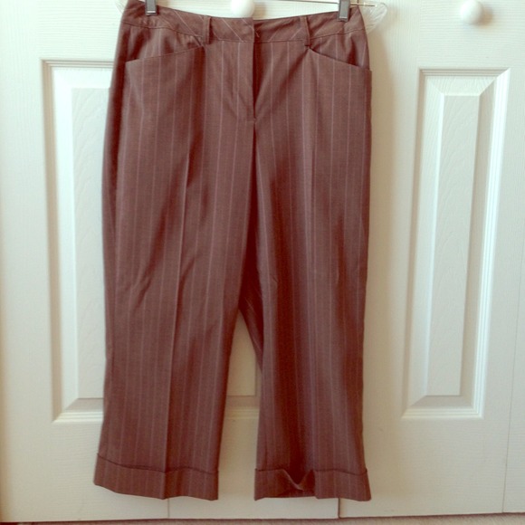 Cropped dress pants