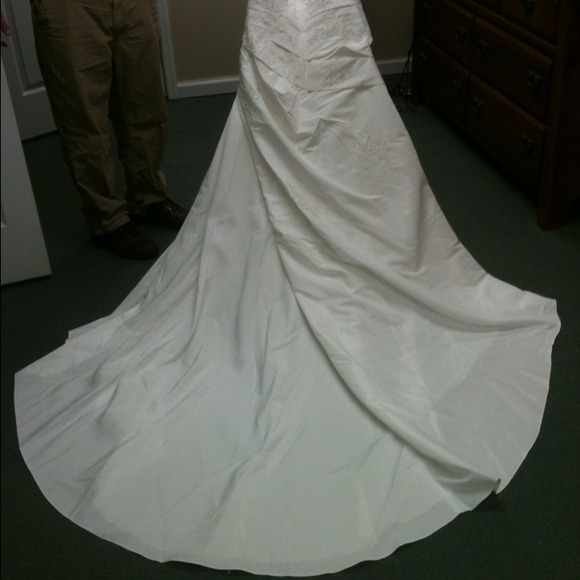 NWT David's Bridal Wedding Dress - Picture 4 of 4