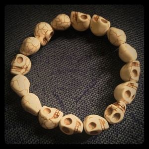 Skull head bracelet.