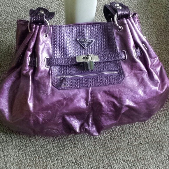 Beautiful plum handbag!