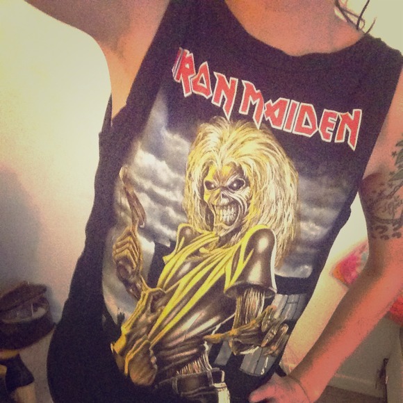 Iron maiden cut out tank