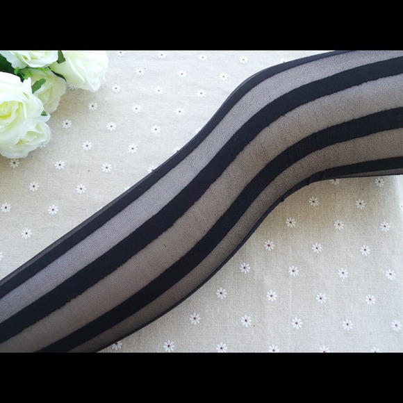 Super sexy wide striped tights - Picture 4 of 4
