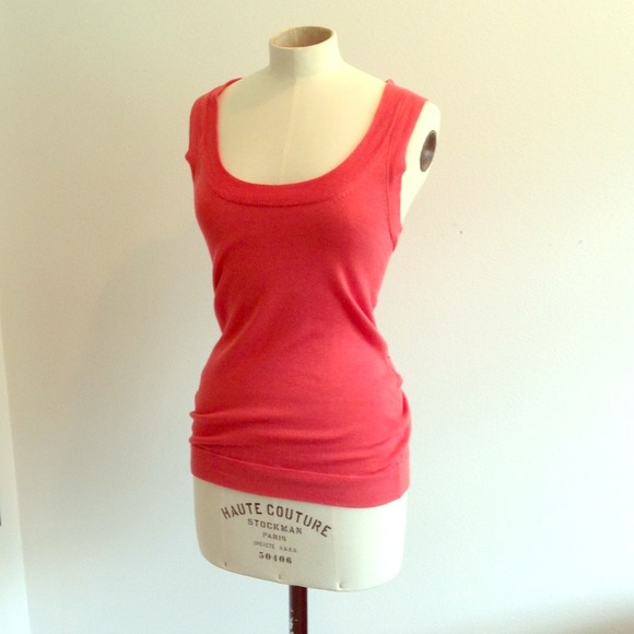 MARK DOWN! BCBGMAXAZRIA Coral Knit Top NWOT,