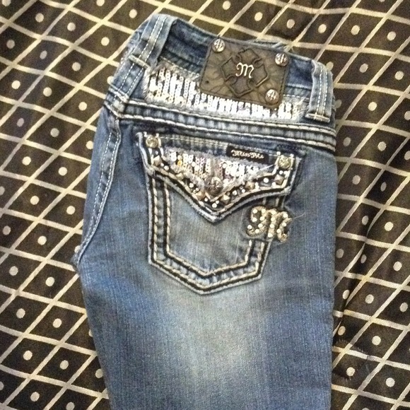 Gently worn Miss Me's.