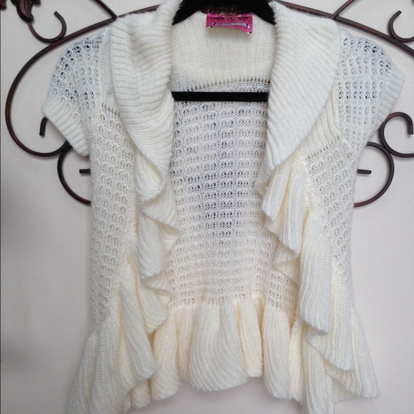 🚫sold🚫Knit short sleeve cardigan