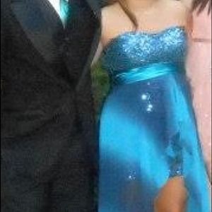 Blue prom/winter formal dress. Only wore once