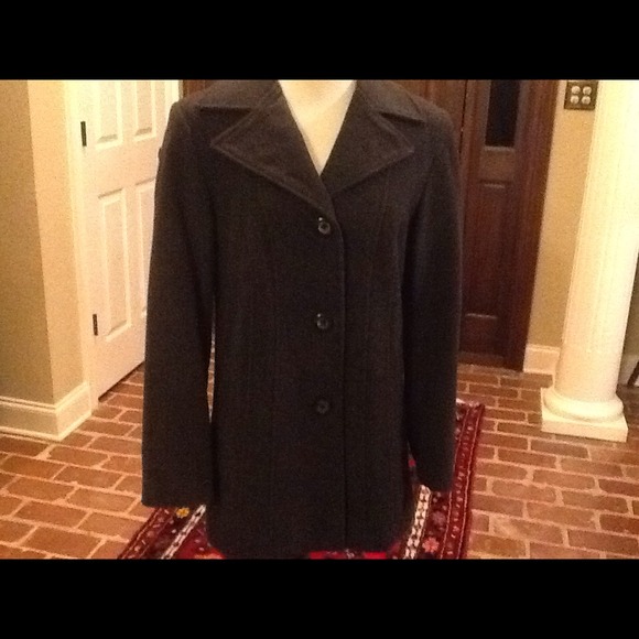 Wool and Cashmere Gray Coat size M