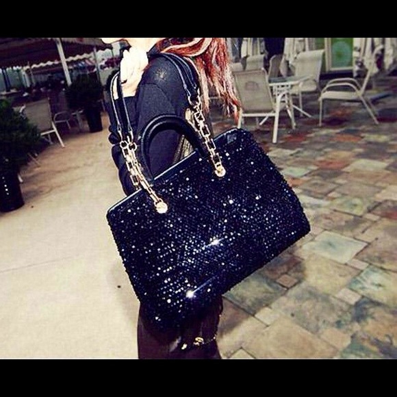 Cloud 9  Handbags - Duo bundle ~ Glam!! Sequined Satchel NEW