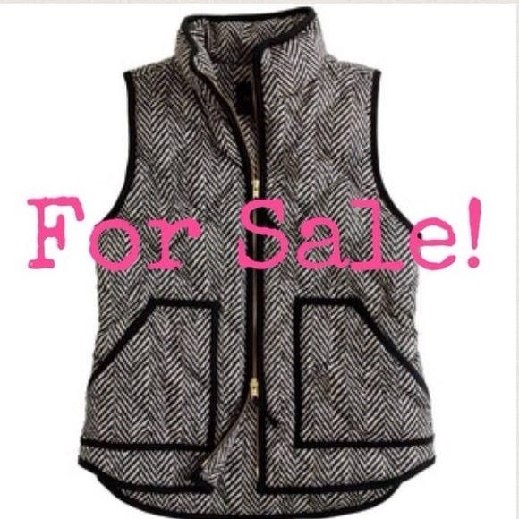 J. Crew Jackets & Blazers - J. Crew Herringbone Excursion vest, XS FITS LIKE S