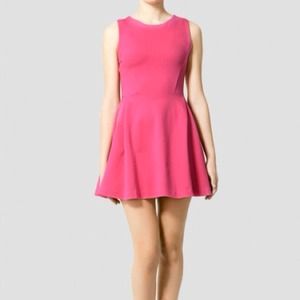 Zara pink tulip dress