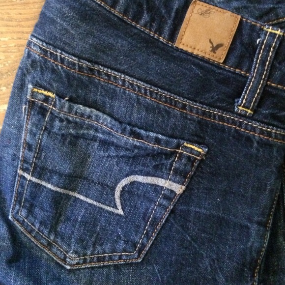 American Eagle midi-denim shorts (size 0) - Picture 3 of 3