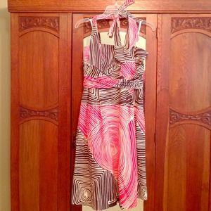 ⭐REDUCED🌟️Anthropologie Tribal Halter Dress⭐️