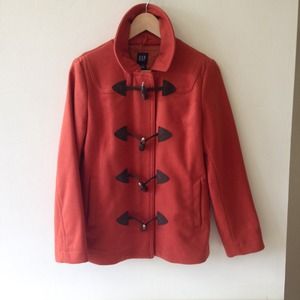 Gap Wool Toggle Button Peacoat