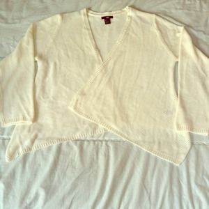 H&M white cardigan