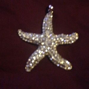 Sea star necklace charm