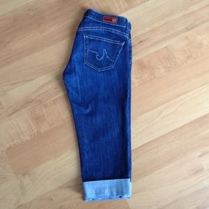 AG Adriano Goldschmied Cropped Jeans