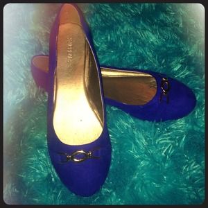 Royal Blue X Appeal Flats!!