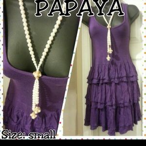 Papaya Pretty Purple Dress!