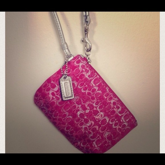 Juicy Couture purse and coach wristlet bundle