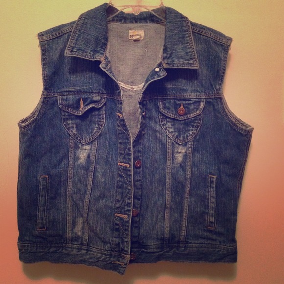 Denim vest