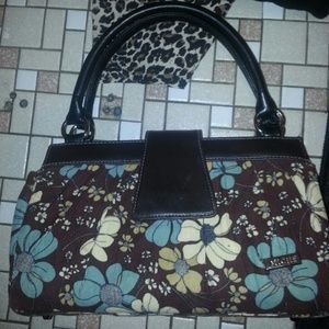 Miche Purse and Brown Flower Shell New
