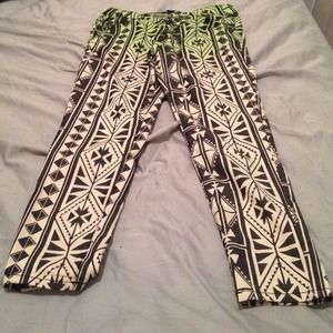 Forever 21 Tribal Print Jeans