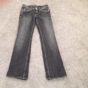 Miss Me Dark Washed Boot Cut Jeans