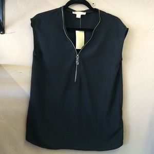 Michael Kors zipper top
