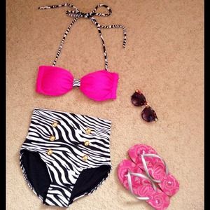 ***SOLD*** High waist swimsuit