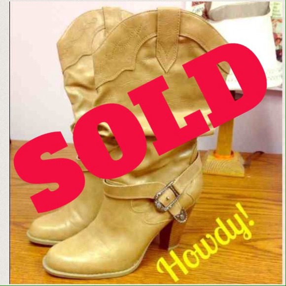 Boots - 🚫SOLD in Bundle🚫Cowgirl Boots!
