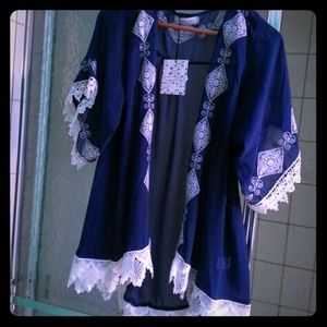 Lace Cover-up with great details