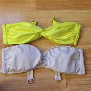 Victoria's Secret bandeau bikini tops ❌❌sold❌❌
