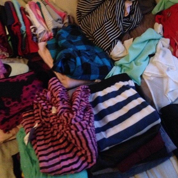 lot of clothes!!