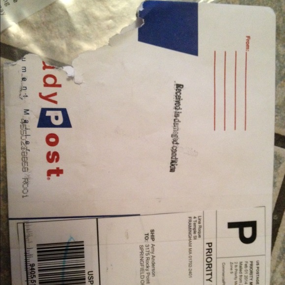 Damaged envelope :((((