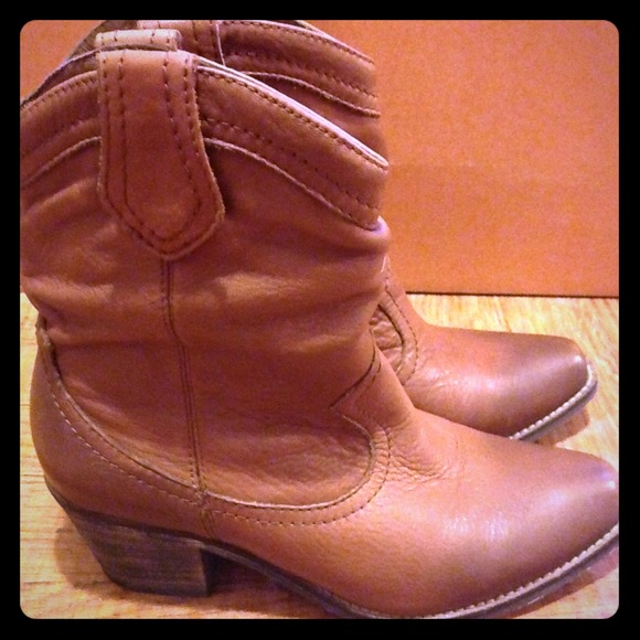 Aldo Tan Cowboy Boots