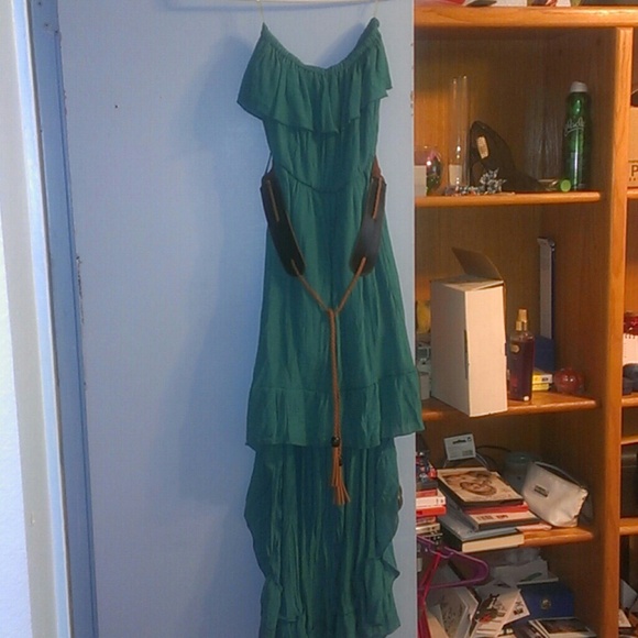 Teal dress