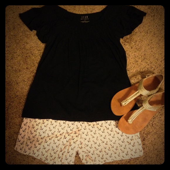 *SOLD** Jcrew City Fit Anchor Shorts