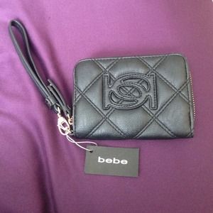 Bebe black wallet