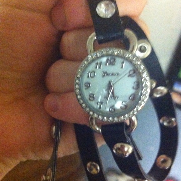 Diamond encrusted watch