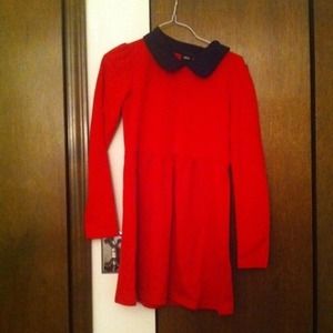 ASOS long sleeve Peter Pan baby doll dress