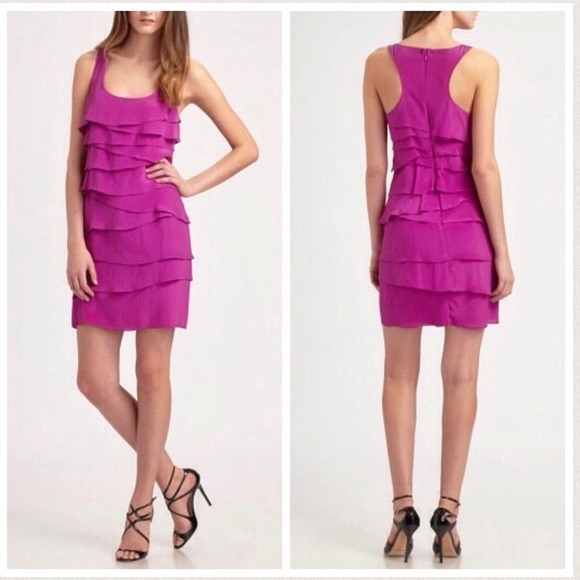 Shoshanna Dresses & Skirts - 🌺hildam🌺 Shoshanna Tiered Dress & Mossimo Jeans