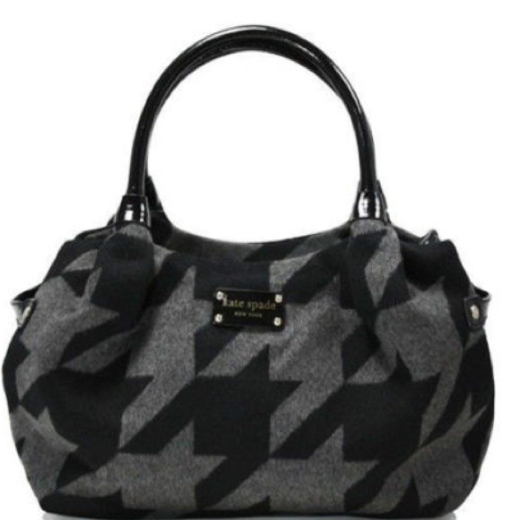 Reduced! Kate Spade Houndstooth Stevie