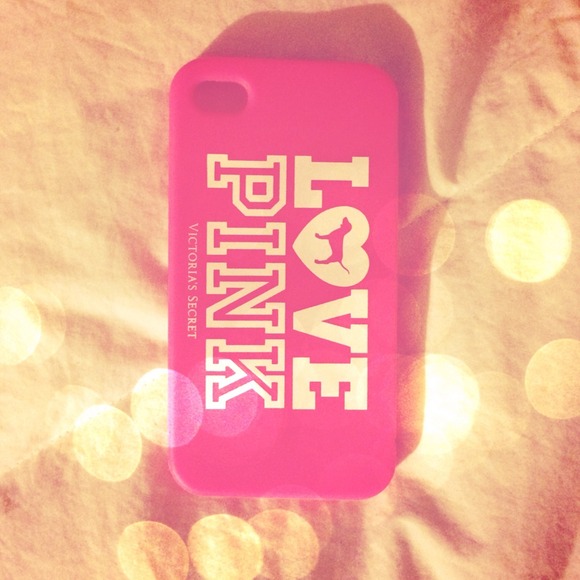 Victoria's Secret 'LOVE PINK' Silicon iPhone Case